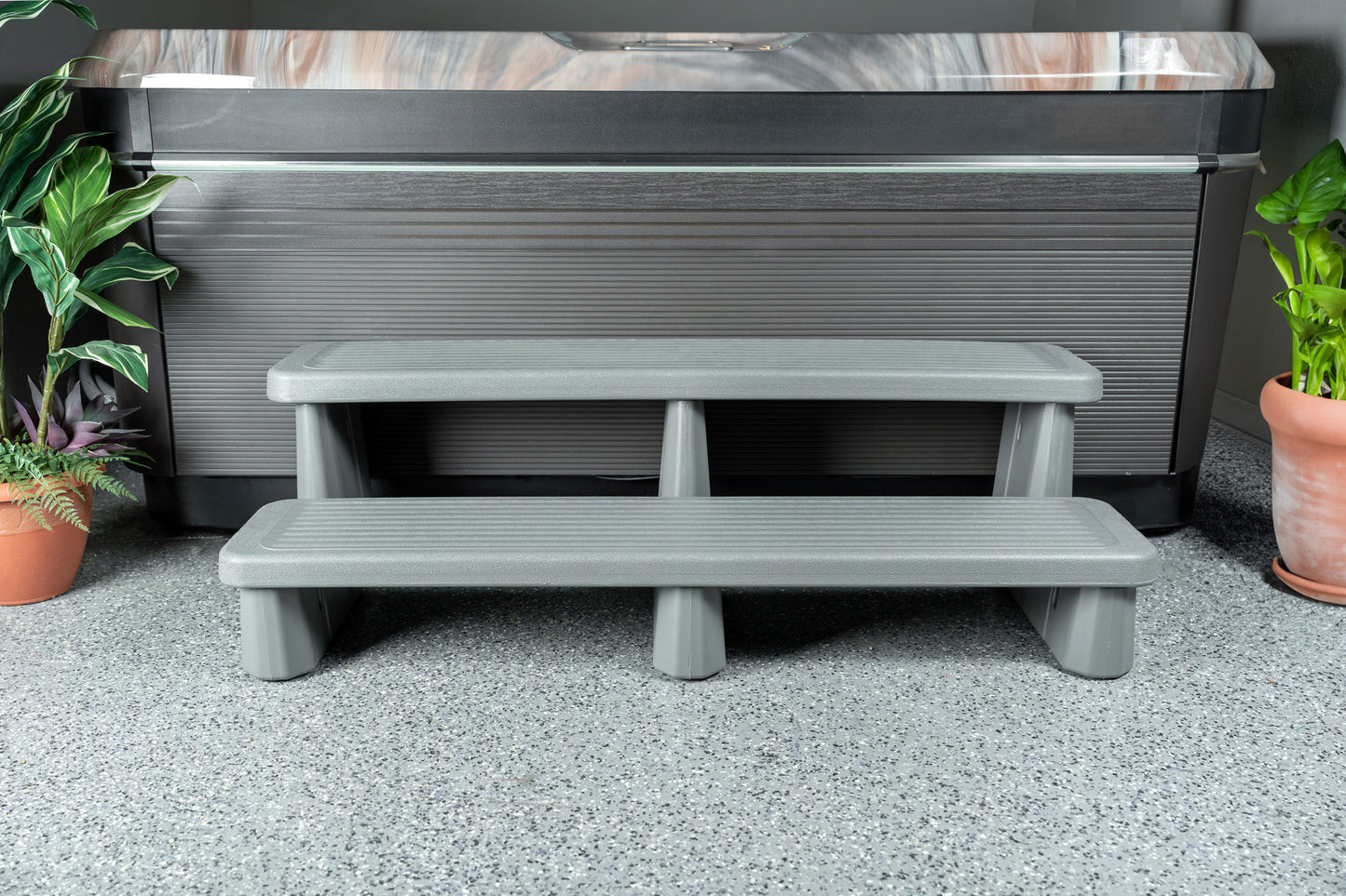 Power Step Spa Stair (Slate) #IND40522