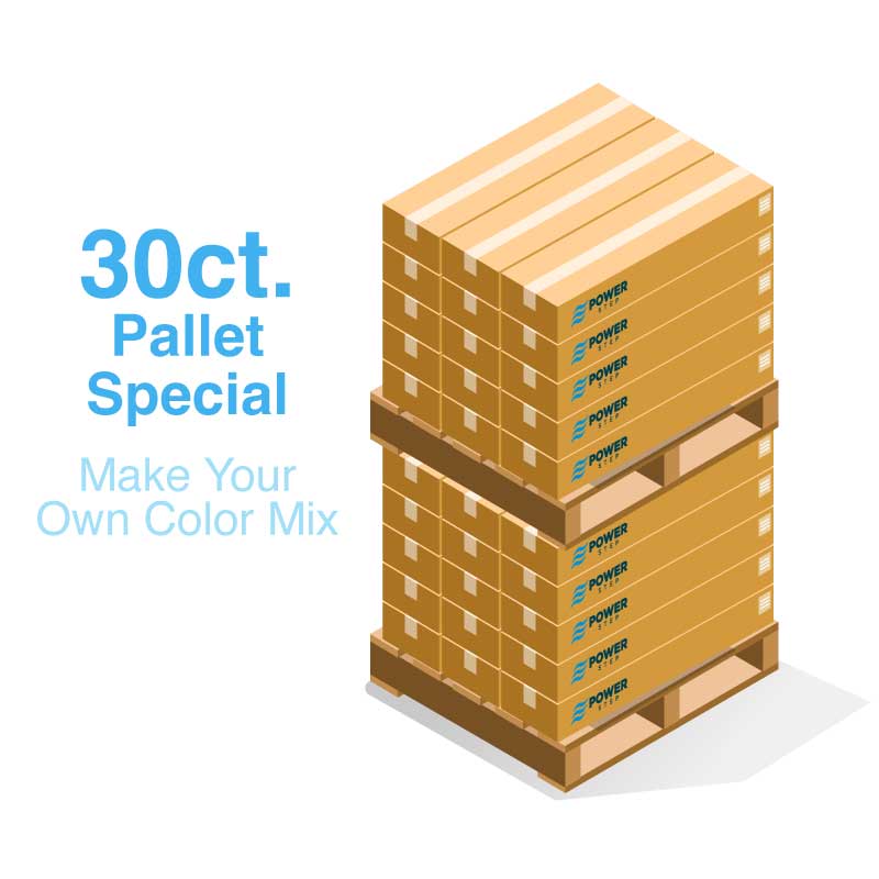 Power Step Spa Stair Double stacked pallet, 30 boxes – PowerStep